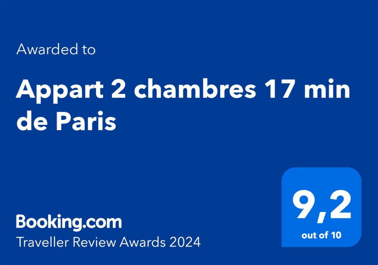Appart 2 Chambres 17 Min De Paris Rosny-sous-Bois Buitenkant foto